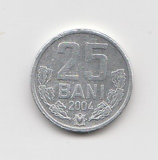  25 Bani Moldavien 2004(I167)   