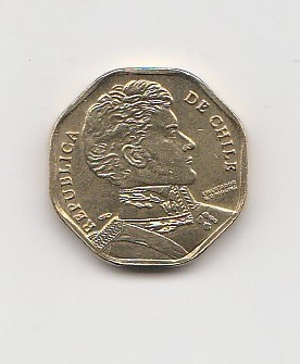  5 Pesos Chile 2001 (I212)   