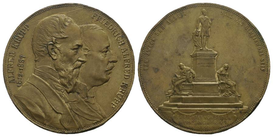  Bronzemedaille 1892, 36,43g, Ø=42,2mm   