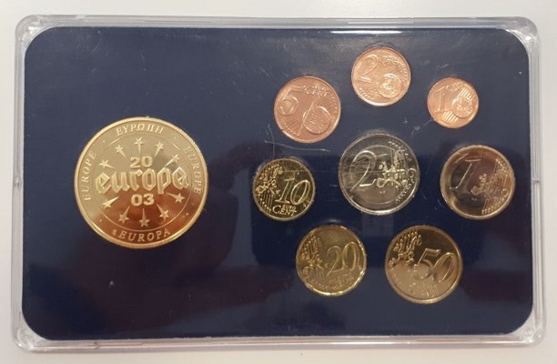  Luxemburg  Euro-Kursmünzensatz   FM-Frankfurt  stempelglanz   