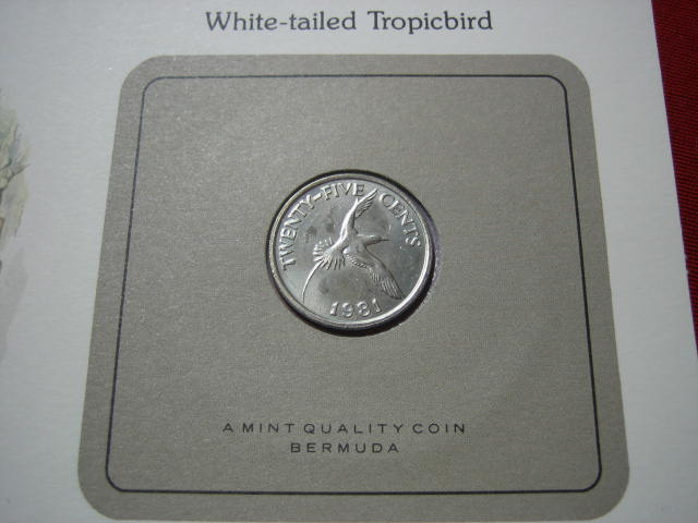  Bird Coins of the World Weißschwanz Tropikvogel   