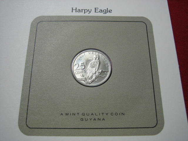  Bird Coins of the World Harpyie   
