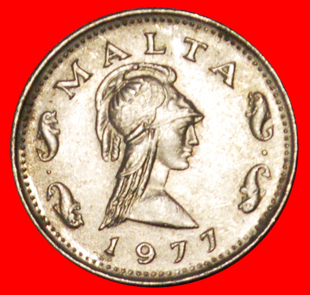  √ DOLPHINS (1972-1982): MALTA ★ 2 CENTS 1977! LOW START ★ NO RESERVE!   
