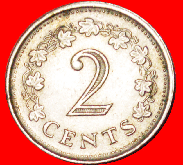  √ DOLPHINS (1972-1982): MALTA ★ 2 CENTS 1977! LOW START ★ NO RESERVE!   
