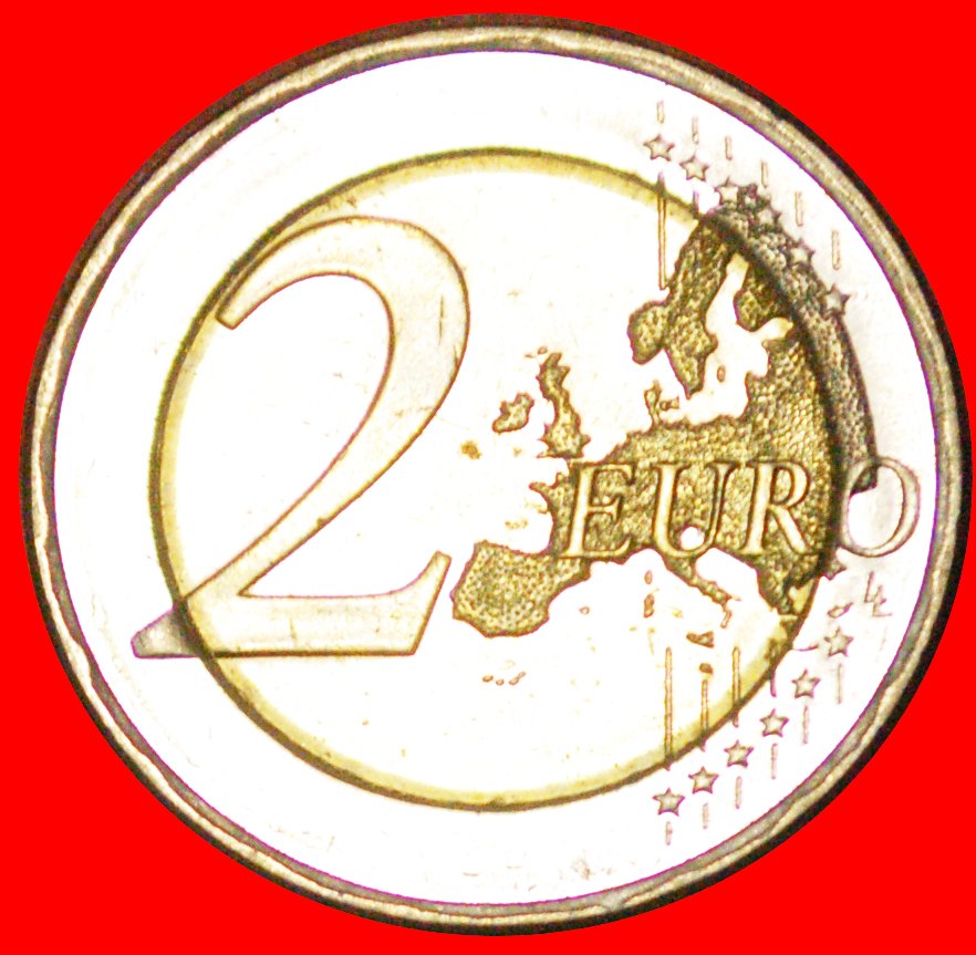  * FINLAND: CYPRUS ★ 2 EURO 2009! UNCOMMON MINT LUSTER! LOW START ★ NO RESERVE!   