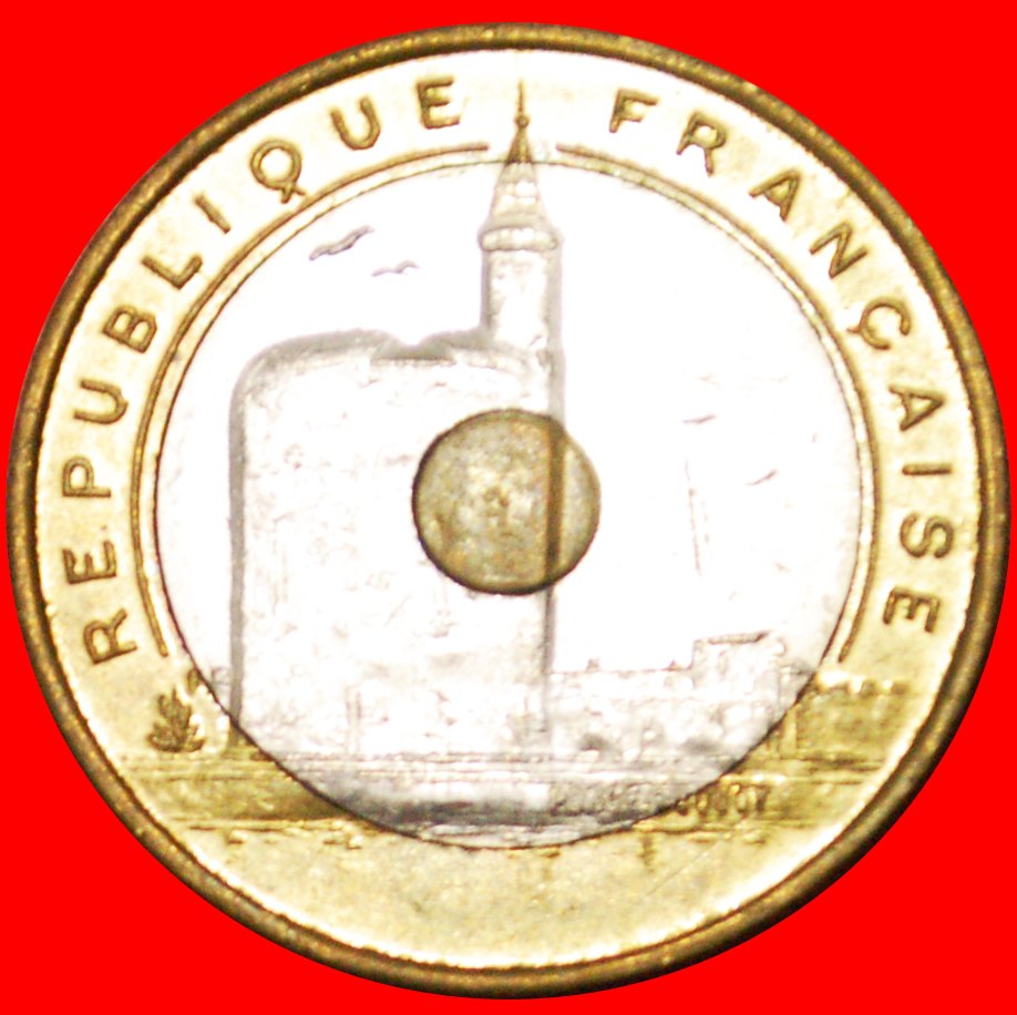  # TURM UND 4 VÖGEL: FRANKREICH ★ 20 FRANCS 1993 MITTELMEER SPIELE!   