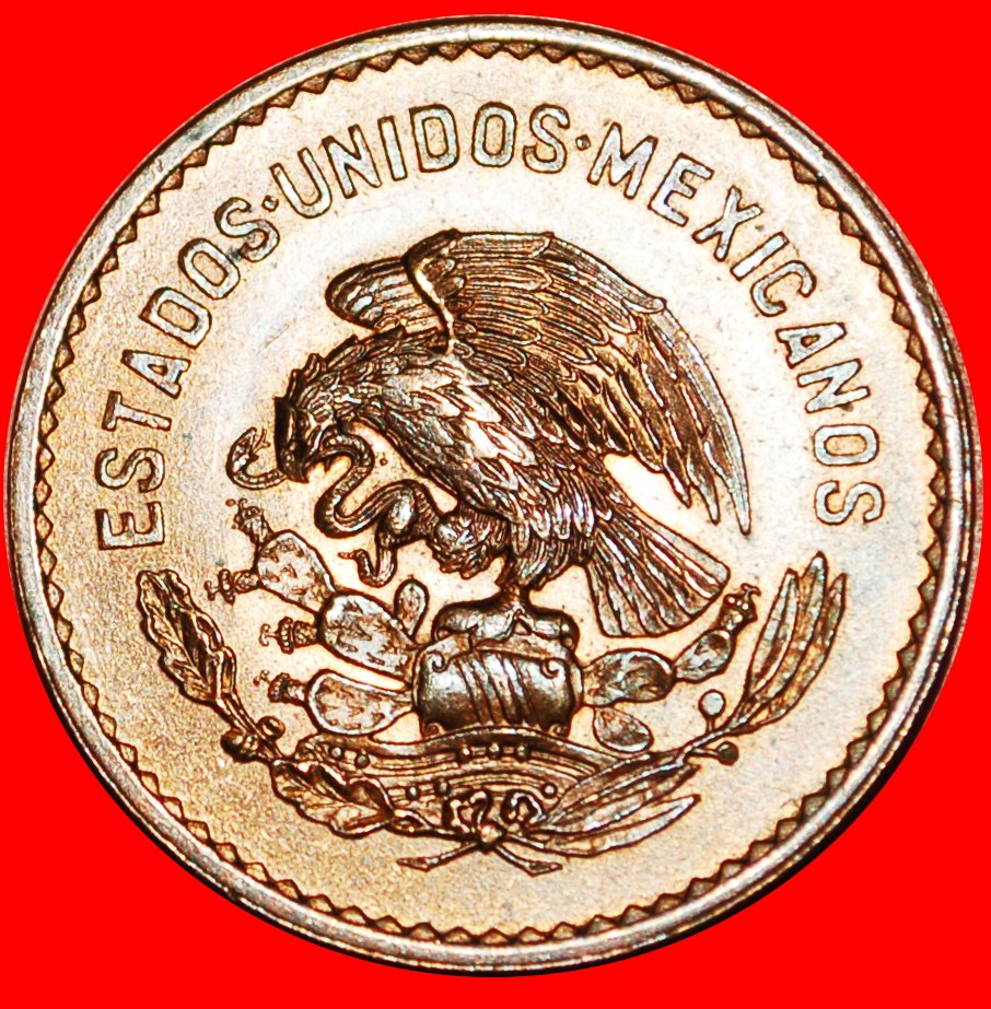  # BRONZE (1942-1955): MEXICO ★ 5 CENTAVOS 1953 MINT LUSTER! LOW START ★ NO RESERVE!   