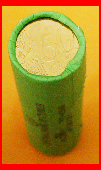  # RIDDLE: CYPRUS ★ 50 CENTS 2008-2018 UNC ROLL RARE! LOW START ★ NO RESERVE!   