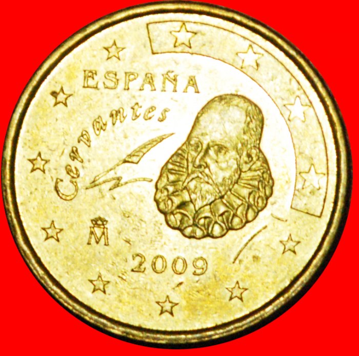  # GANS FEDER: SPANIEN ★ 10 EURO CENT 2009! OHNE VORBEHALT! Juan Carlos I. (1975-2014)   