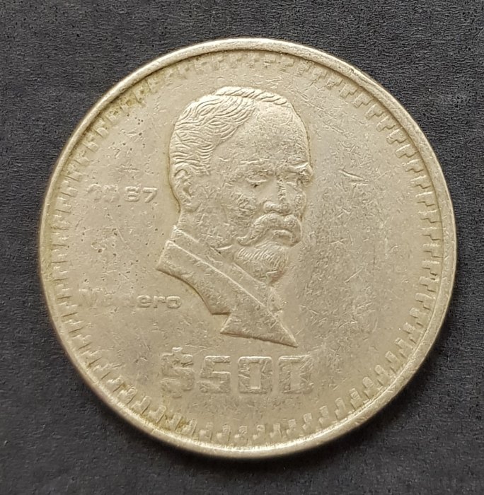  Mexiko 500 Pesos 1987  #275   