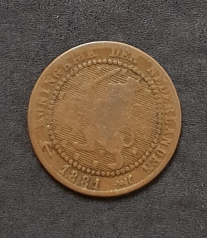  Niederlande 1 Cent 1881  #549   