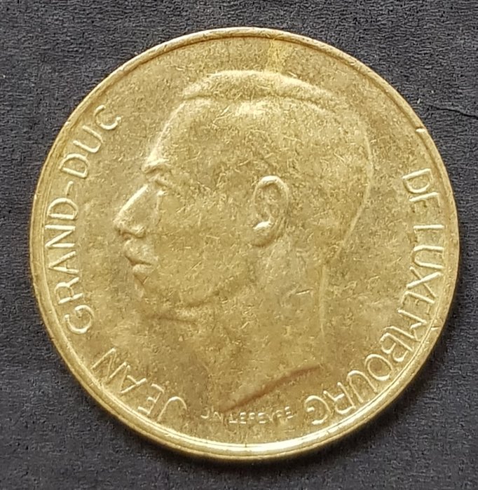  Luxemburg 5 Francs 1987 #331   