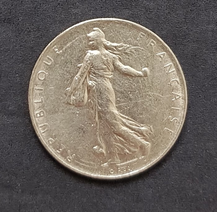  Frankreich 1 Franc 1975  #354   