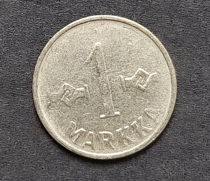  Finnland 1 Markka 1955  #473   