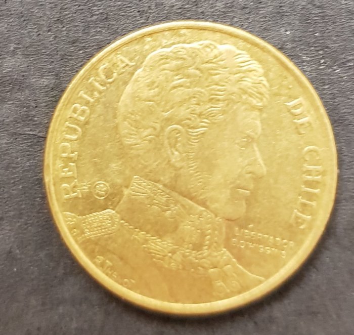  Chile 10 Pesos 2007 #546   