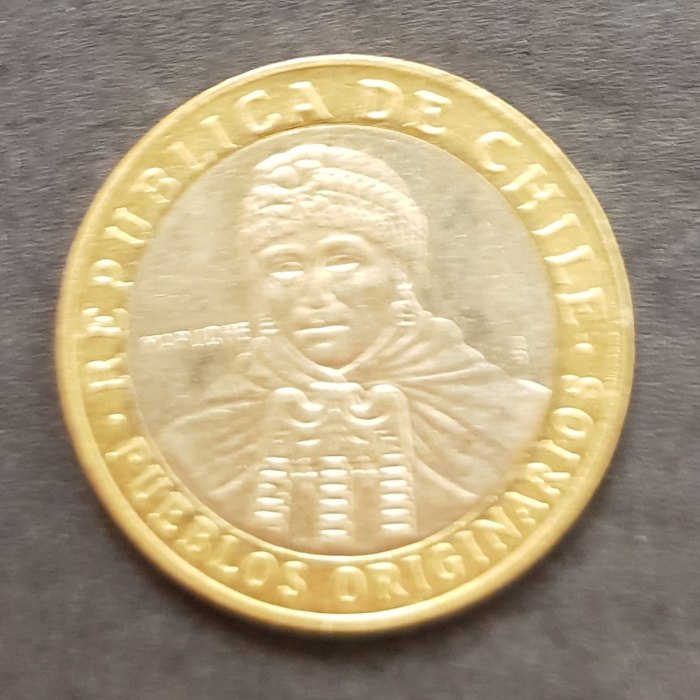  Chile 100 Pesos 2008 #546   