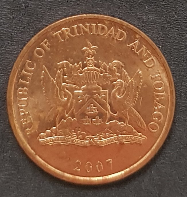  Trinidad and Tobago 1 Cent 2007 #545   