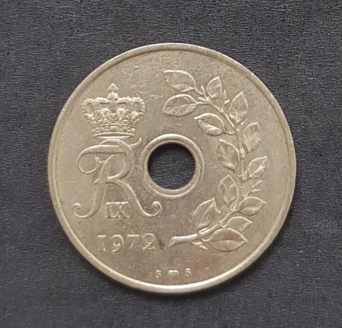  Dänemark 25 Ore 1972  #544   