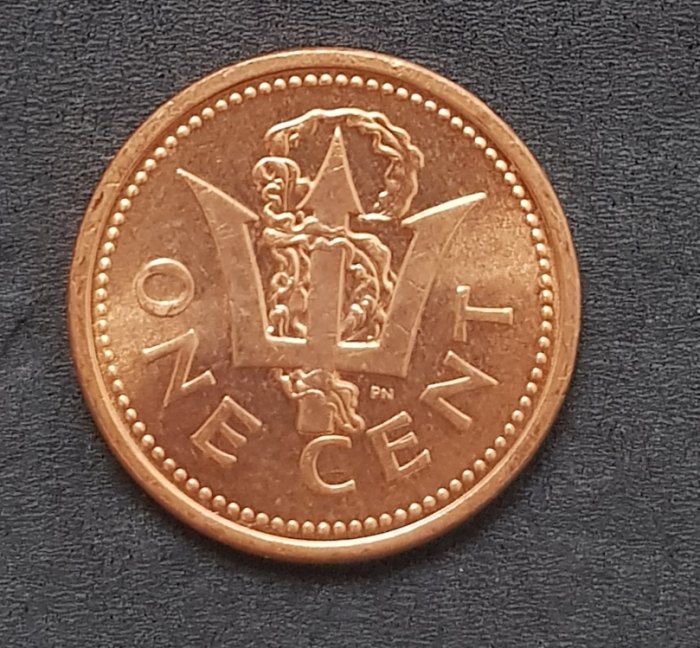  Barbados 1 Cent 2004 #544   