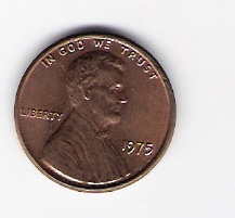  USA 1 Cent 1975 ohne Mzz. Bro Schön Nr.202   