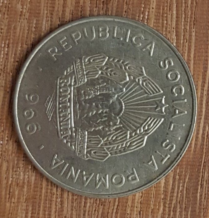  Rumänien 25 Bani 1966 #541   