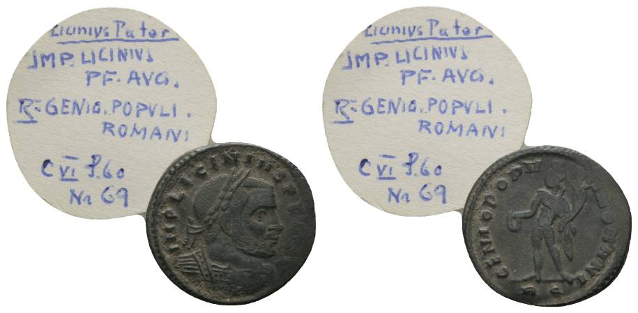  Antike, Römisches Kaiserreich, Kleinbronze; 4,00 g, Ø 22 mm   