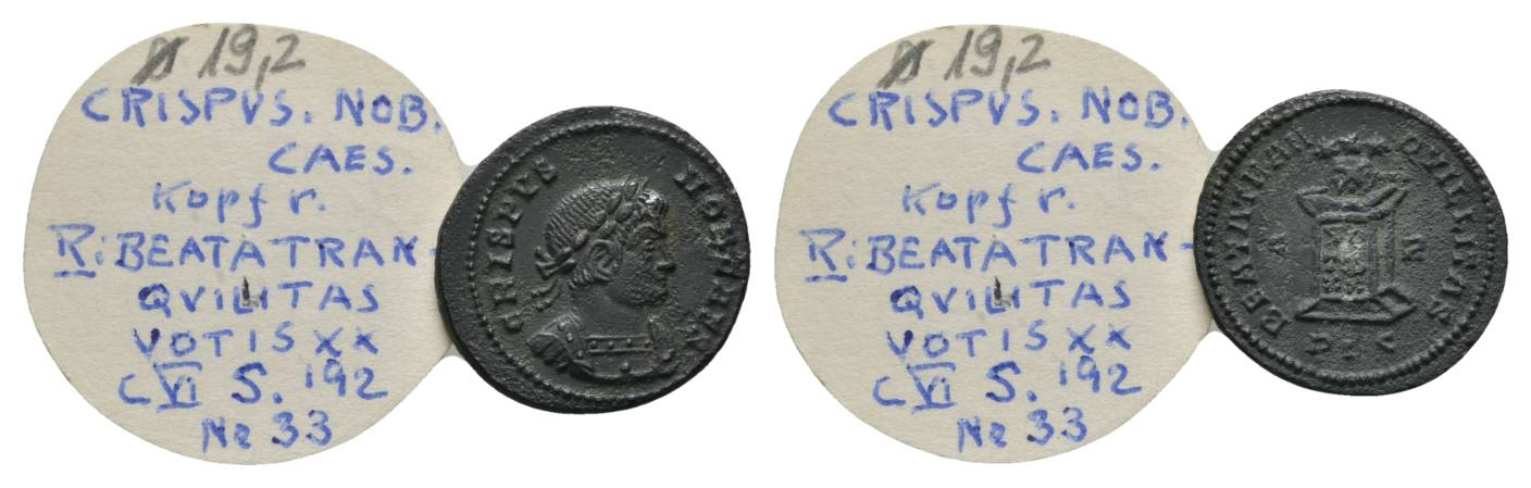  Antike, Römisches Kaiserreich, Kleinbronze; 3,05 g, Ø 19 mm   