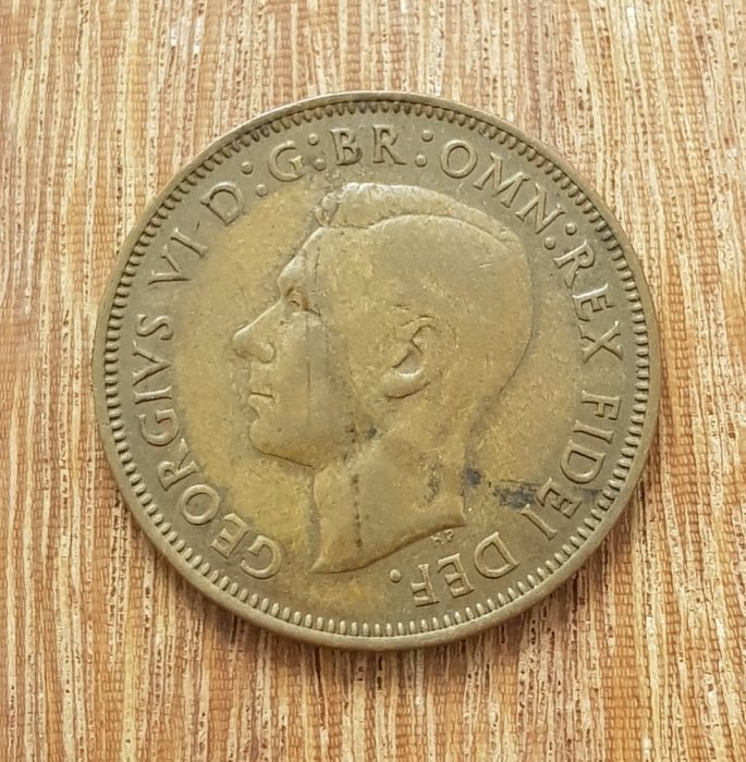  Großbritannien 1/2 Penny 1950 #567   
