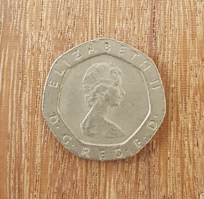  Großbritannien 20 Pence 1984 #560   