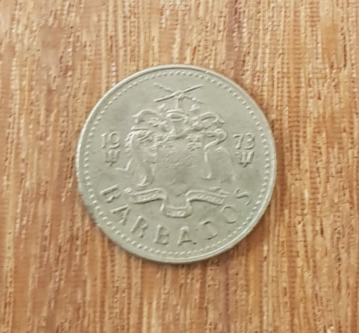  Barbados 10 Cents 1973 #560   
