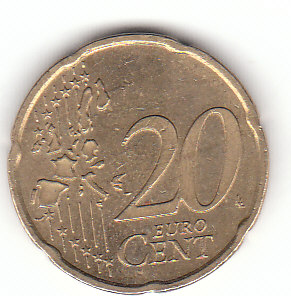  Deutschland 20 Cent 2002 D (C256)b.   