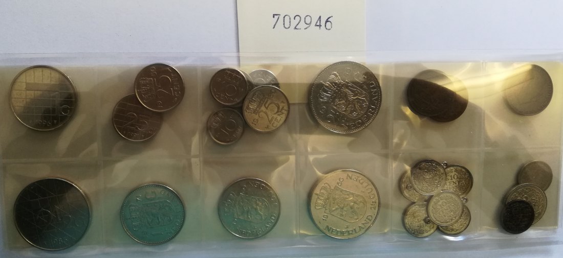  Niederlande, 22 Kleinmünzen   