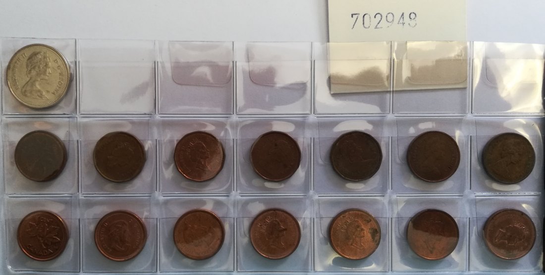  Canada, 15 Kleinmünzen   