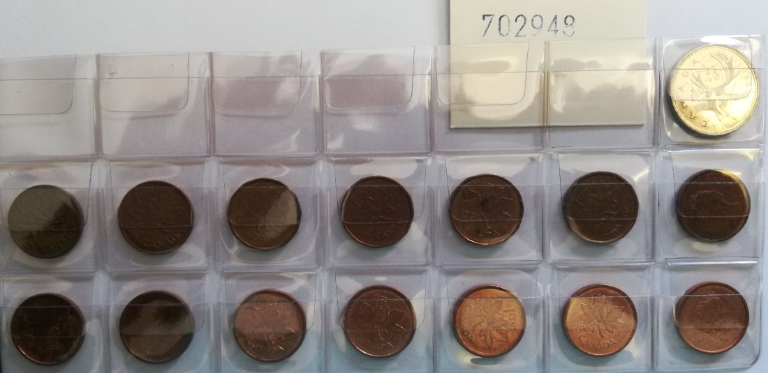  Canada, 15 Kleinmünzen   