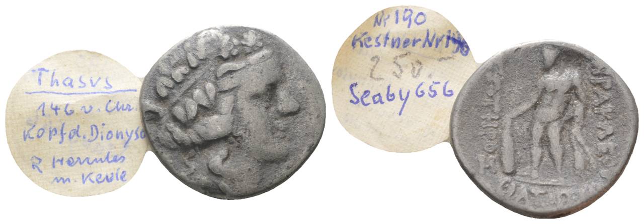  Antike, Griechenland, alte Gußfälschung in Zinn? / Blei?; 12,09 g, Ø 29 mm   