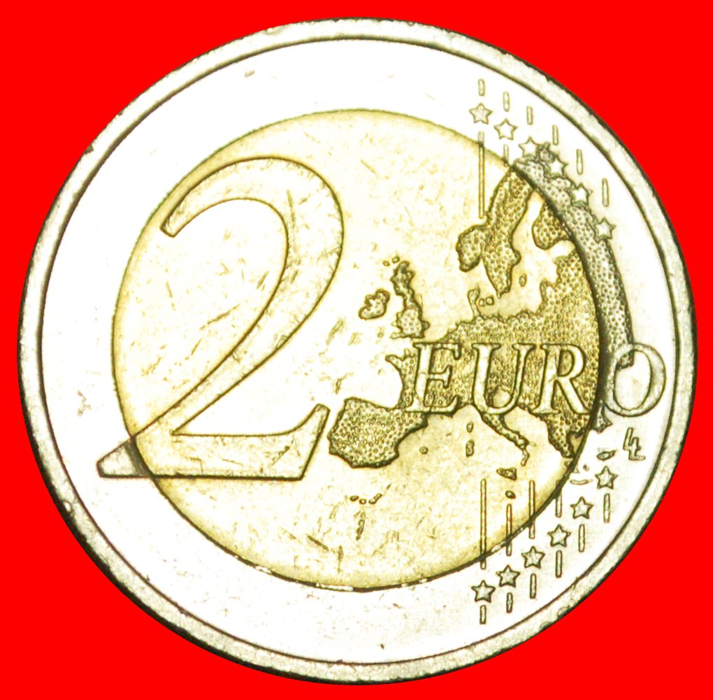  + FLAGGE: DEUTSCHLAND ★ 2 EURO 1985-2015A! OHNE VORBEHALT!   