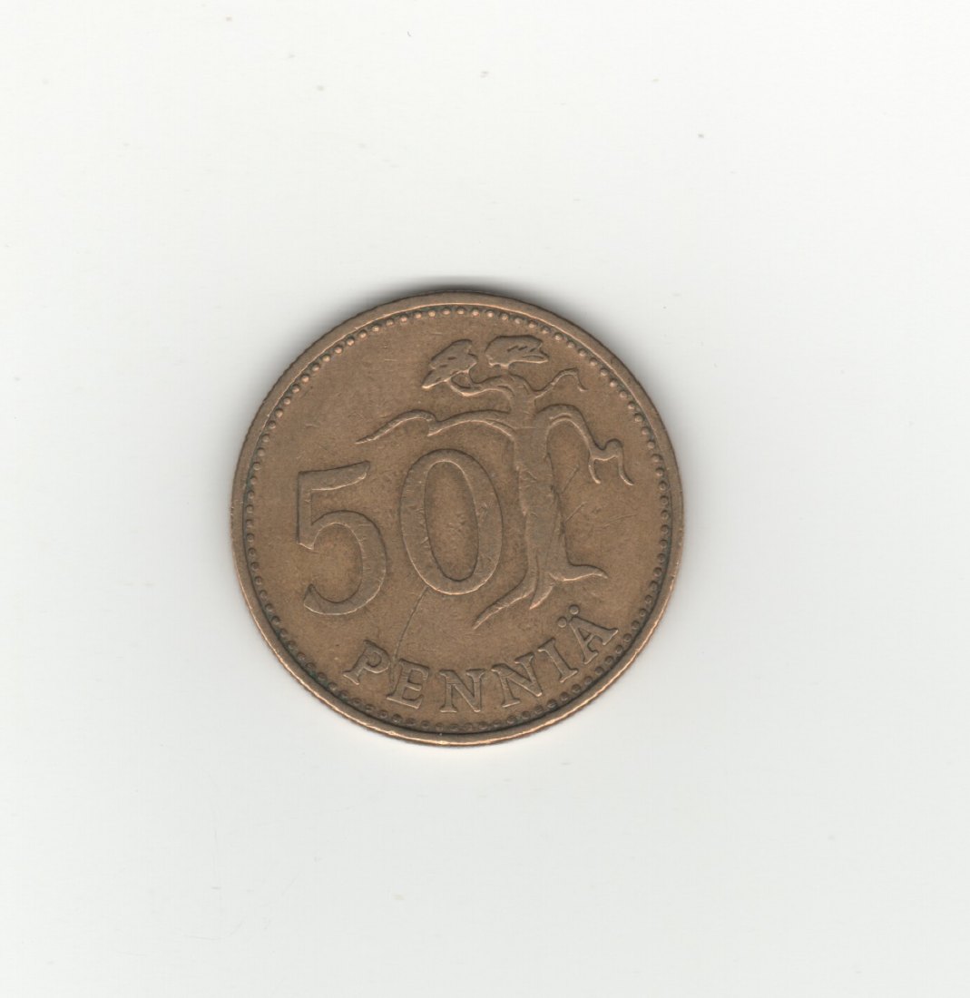  Finnland 50 Penniä 1963   