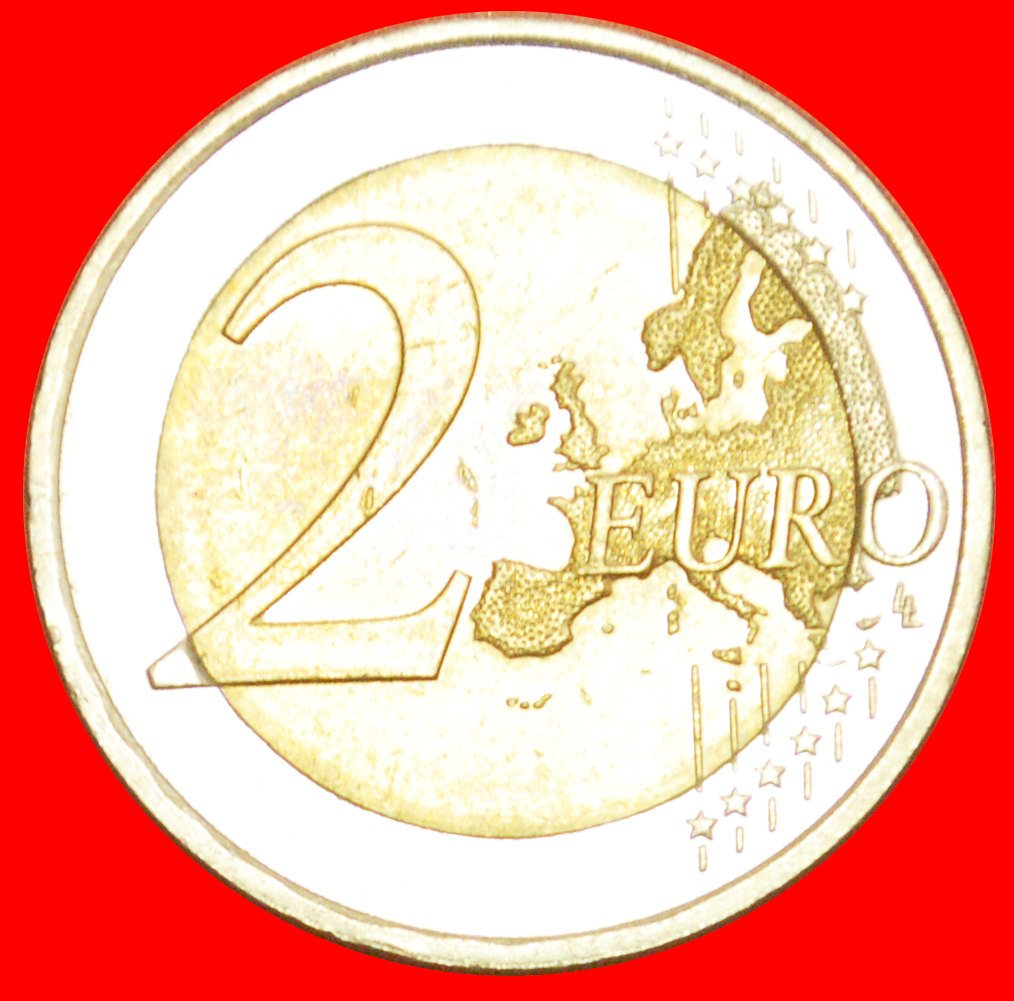  + NON-PHALLIC TYPE (2008-2019): GERMANY ★ 2 EURO 2014F MINT LUSTER! LOW START ★ NO RESERVE!   