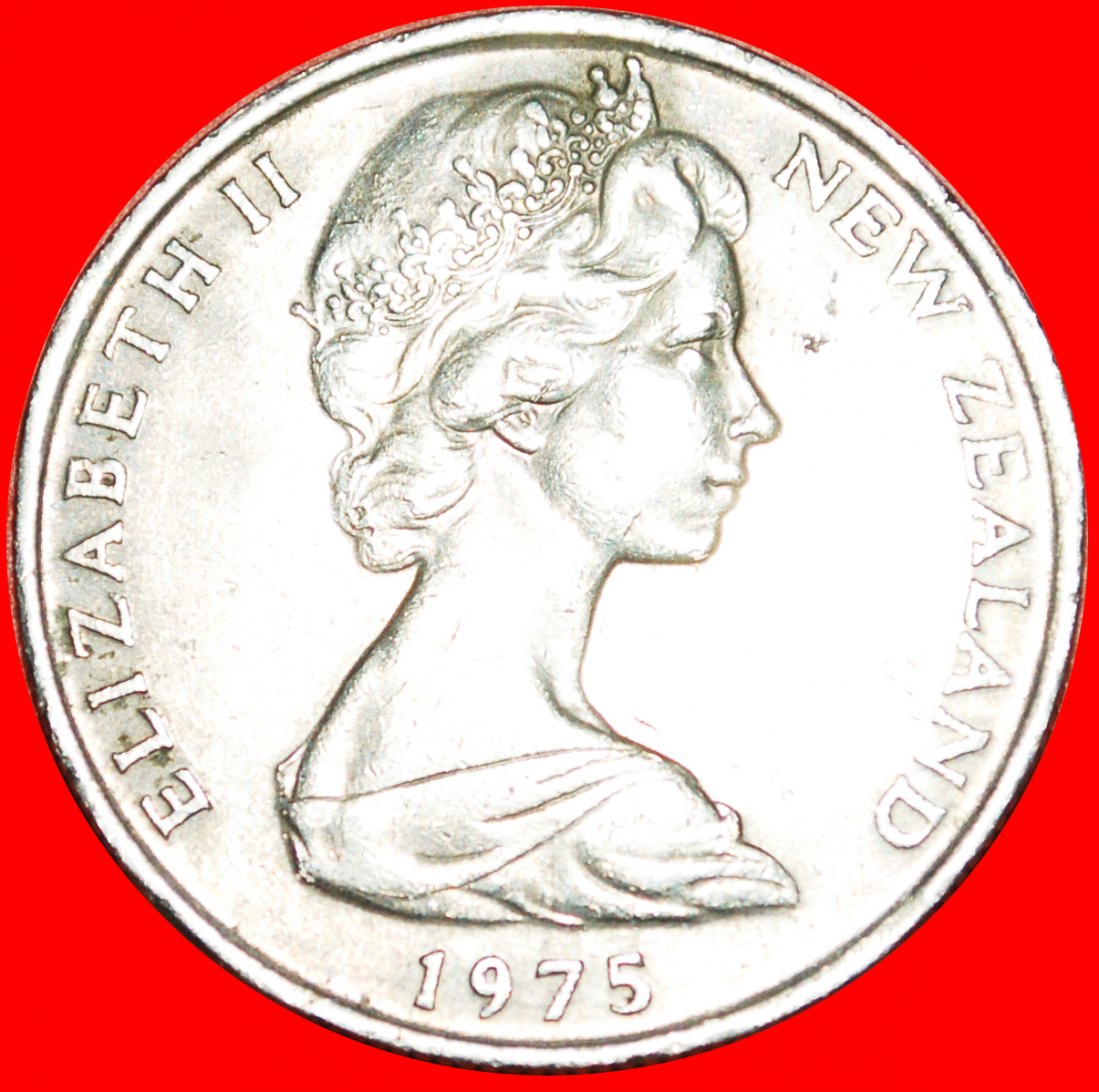  + SCHIFF: NEUSEELAND ★ 50 CENTS 1975! OHNE VORBEHALT!   