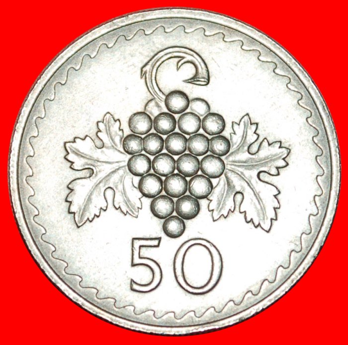  + CLUSTER of GRAPE: CYPRUS ★ 50 MILS 1963! LOW START ★ NO RESERVE!   