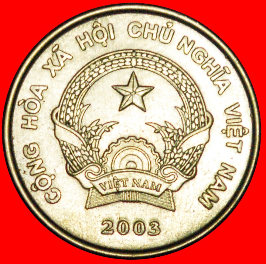  + FINNLAND: VIETNAM ★ 500 DONG 2003 VZGL STEMPELGLANZ!OHNE VORBEHALT!   