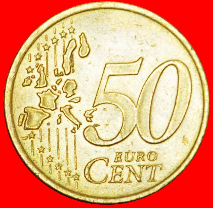  + BRANDENBURGER TOR (2002-2006): DEUTSCHLAND ★ 50 EURO CENTS 2004A NORDISCHES GOLD! OHNE VORBEHALT!   