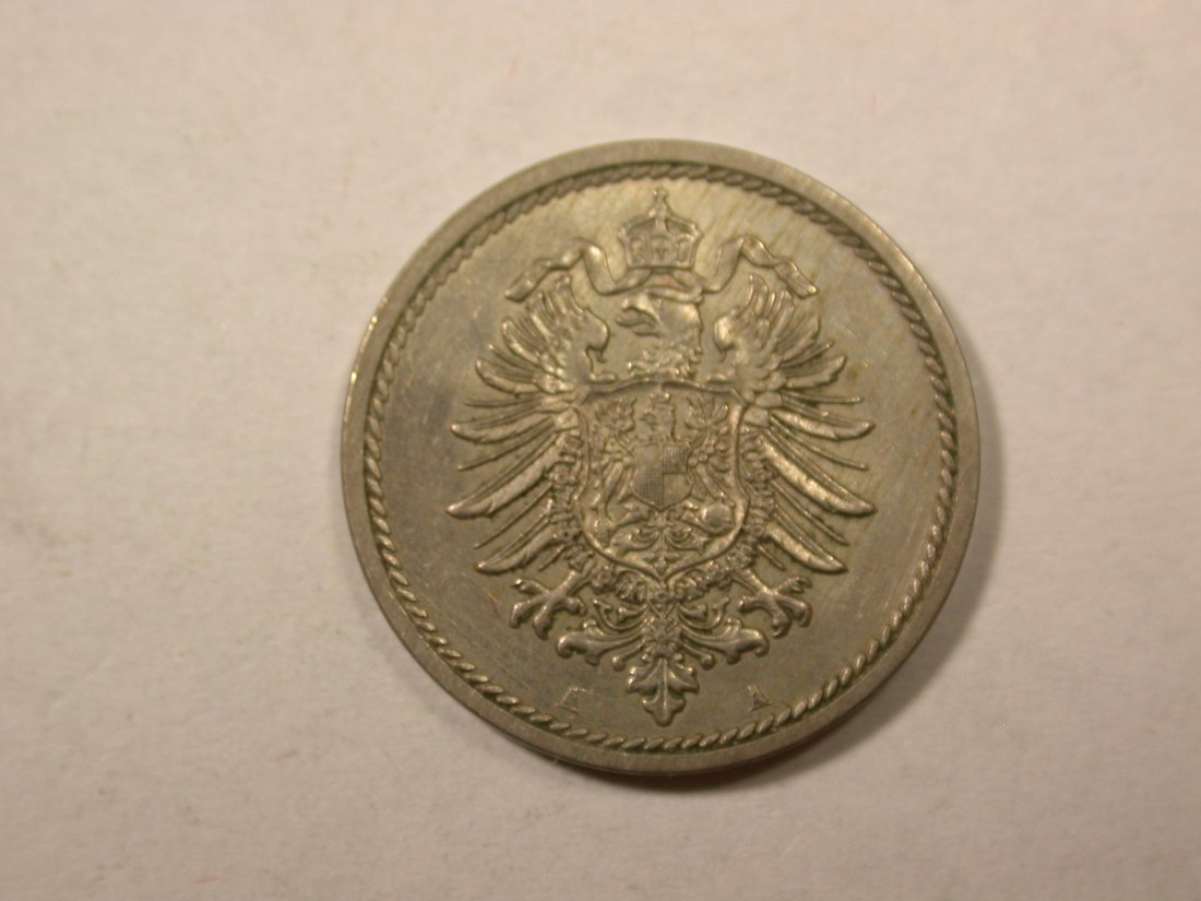  D04  KR  5 Pfennig 1889 A in f.ST !!    Orginalbilder   