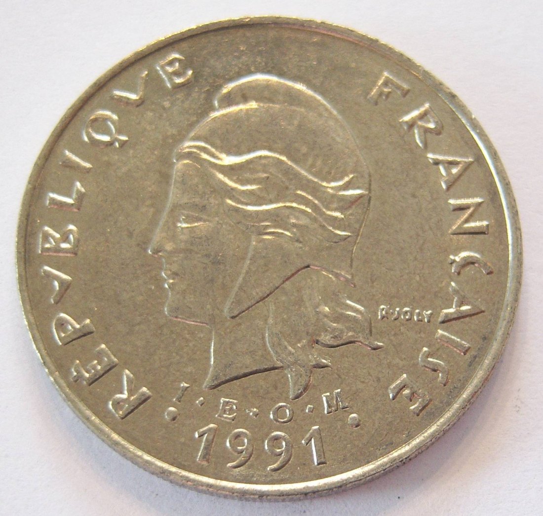  Französisch Polynesien 50 Francs 1991   