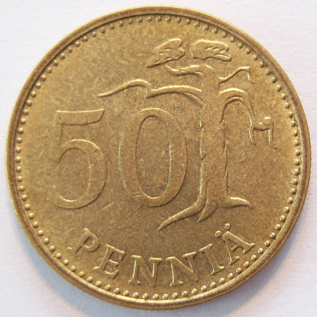  Finnland 50 Penniä 1969   