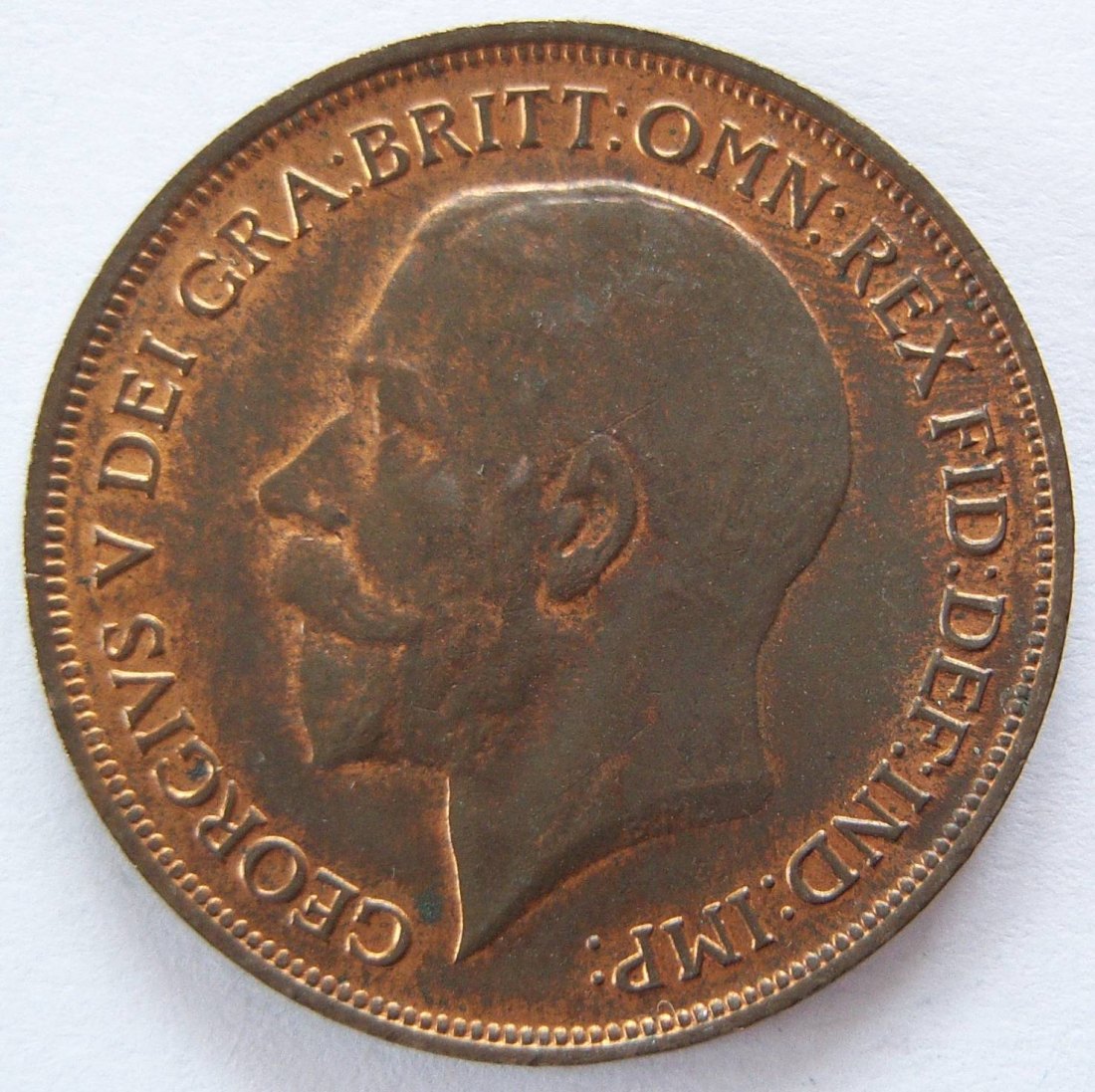  Grossbritannien One 1 Penny 1914 ERHALTUNG !!   