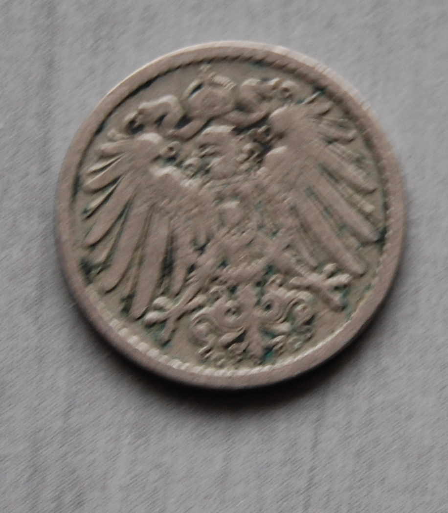  Kaiserreich 5 Pfennig 1895 G  ss   