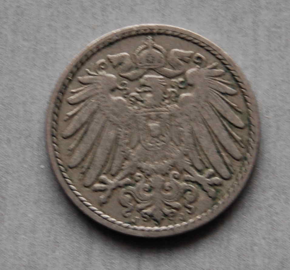  Kaiserreich 5 Pfennig 1903 J  ss   