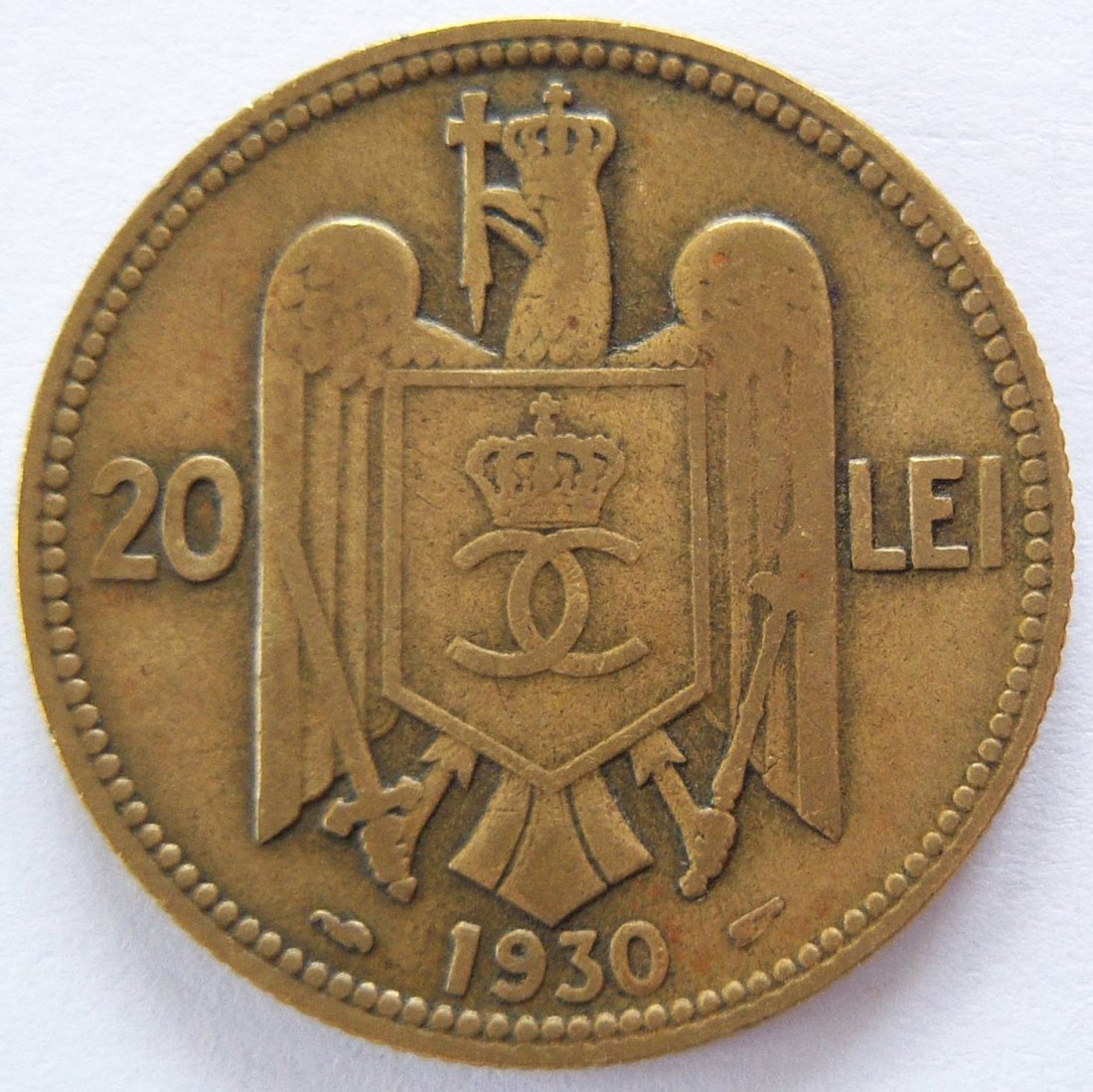  RUMÄNIEN ROMANIA 20 Lei 1930   
