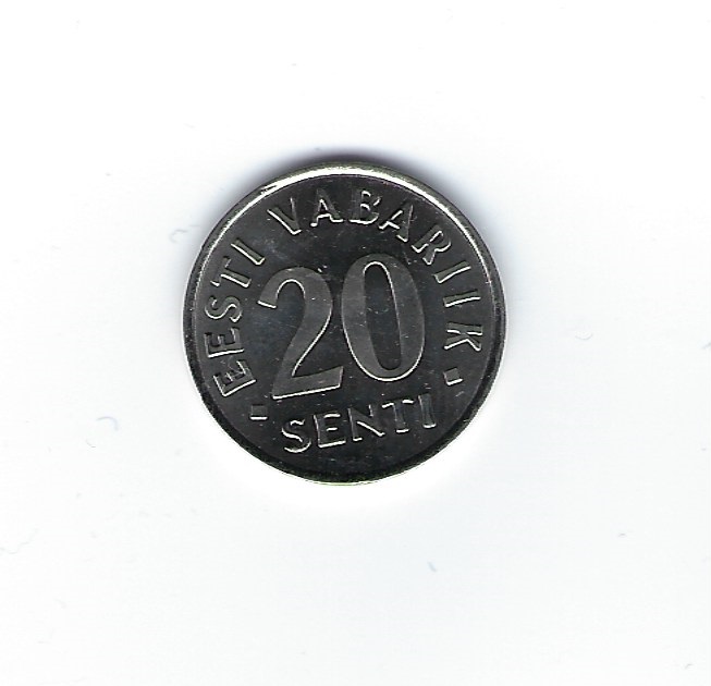  Estland 20 Senti 2004   